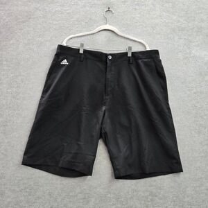 Adidas‎ Men Shorts 38 Black Chino Golf Performance Logo